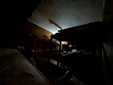 Zimmer bei Nacht